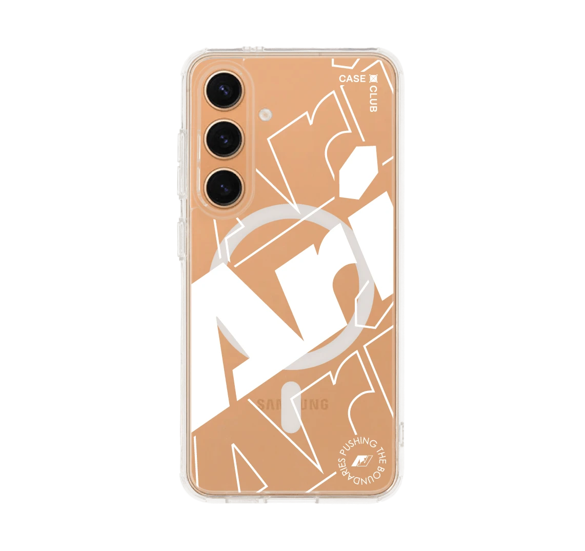 ari โลโก้มาเนียสีขาว แนวสตรีท